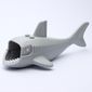 Animal Body Part, Shark Body with Gills and White Teeth Print