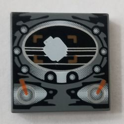 Tile 2 x 2 with Alpha Team Arctic Oval Display Print