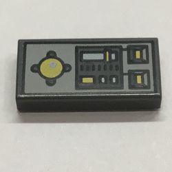 LEGO PART 3069bpr0090 Tile 1 x 2 with Joystick and Vehicle Control ...