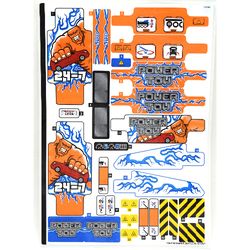 Sticker Sheet for Set 42128-1