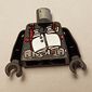 Torso Vest with Red Harness and Silver Binoculars Print, Black Arms, Dark Bluish Gray Hands
