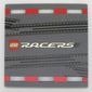 Ramp, 20 x 20 with Tyre Marks and LEGO Logo Print