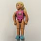 Belville Figure Fixed Elbows, Child, Female, Light Yellow Hair, Pink Top, Strawberries Print