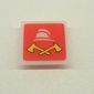 Light Sign 2 x 2 Clip on Back with Fire Logo Print