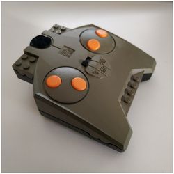 Control Unit / Remote, RC Racer, Black Bottom, Red Buttons [Complete Assembly]