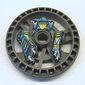 Technic Disc 5 x 5 Notched, Stunner print