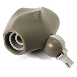 Large Figure Connector Block, 6 x 6 x 3 with 3 Sockets, 1 Pin