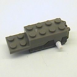 LEGO PART 42289 Motor PullBack 2 x 6 x 1 2/3 Type 2 [Fast] Black Base ...