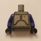 Torso Armor, Silver Plates Print (Jango Fett), Violet Arms, Black Hands