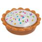 Food Pie with White Cream Filling and Sprinkles Print