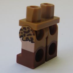 LEGO PART 970c23pat19pr1170 Hips with Medium Nougat Legs and Reddish ...