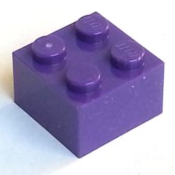 LEGO part photo in color 85 - Dark Purple LEGO part photo in color 85 - Dark Purple