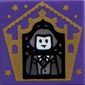Tile 2 x 2 with Wizard Card Garrick Ollivander print