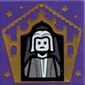 Tile 2 x 2 with Wizard Card Nicholas Flamel print