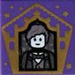 Tile 2 x 2 with Wizard Card Newt Scamander print