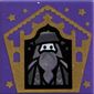 Tile 2 x 2 with Wizard Card Albus Dumbledore - Gold print