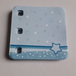 Clikits Memo Pad with 3 Holes and Stars Print