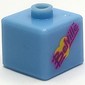 Pen Bead, Square with Belville Logo Print