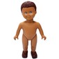 Duplo Doll Large, without Clothes, Boy Brown Hair