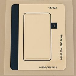 Sticker Sheet for Set 41719-1
