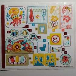 Sticker Sheet for Set 41720-1