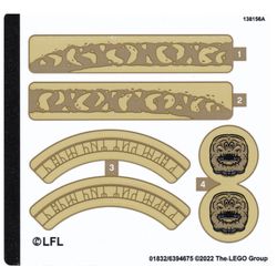 Sticker Sheet for Set 75326-1