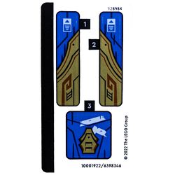 Sticker Sheet for Set 71768-1