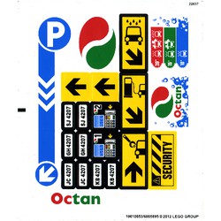 Sticker Sheet for Set 4207-1