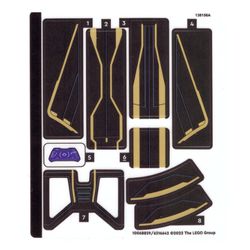 Sticker Sheet for Set 76211-1