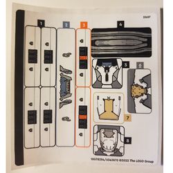 Sticker Sheet for Set 76989-1