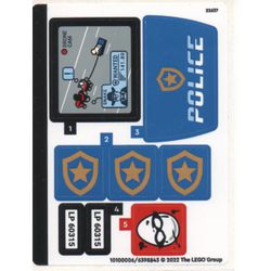 Sticker Sheet for Set 60315-1