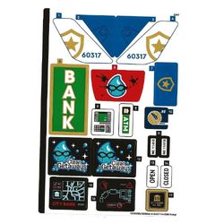 Sticker Sheet for Set 60317-1