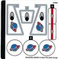Sticker Sheet 1 for Set 60350-1