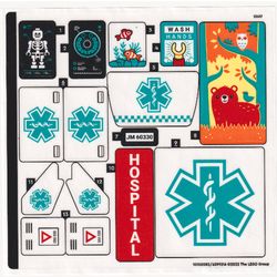Sticker Sheet for Set 60330-1