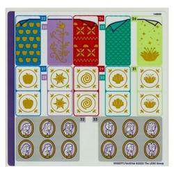 Sticker Sheet 2 for Set 43205-1