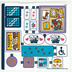 Sticker Sheet 1 for Set 41727-1