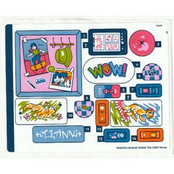 Sticker Sheet for Set 41739-1