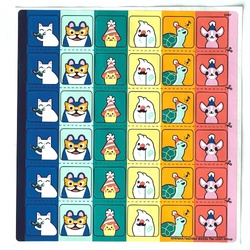 Sticker Sheet for Set 41806-1