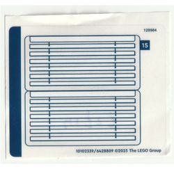 Sticker Sheet 2 for Set 41727-1