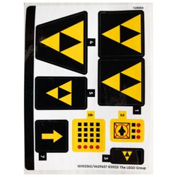 Sticker Sheet for Set 40580-1