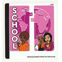 Sticker Sheet 2 for Set 41731-1