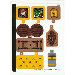 Sticker Sheet for Set 76412-1