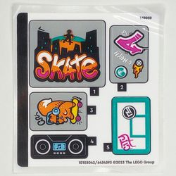 Sticker Sheet for Set 60364-1