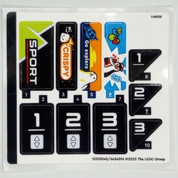 Sticker Sheet for Set 60366-1