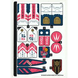 Sticker Sheet for Set 71792-1