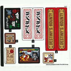 Sticker Sheet for Set 71797-1