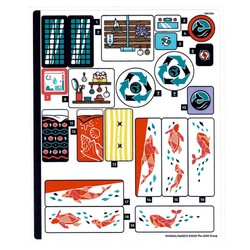 Sticker Sheet for Set 41734-1