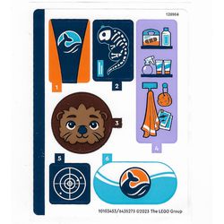 Sticker Sheet for Set 41736-1