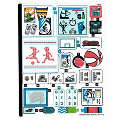Sticker Sheet for Set 41744-1