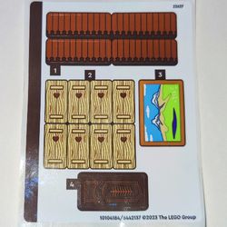 Sticker Sheet for Set 40594-1
